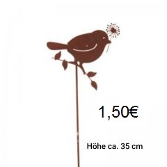 Vogel Stecker Gartenstecker Vogel