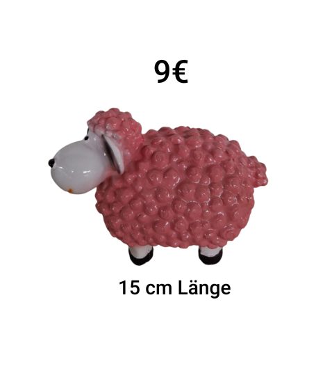 Deko Schaf Rosa Deko Schaf