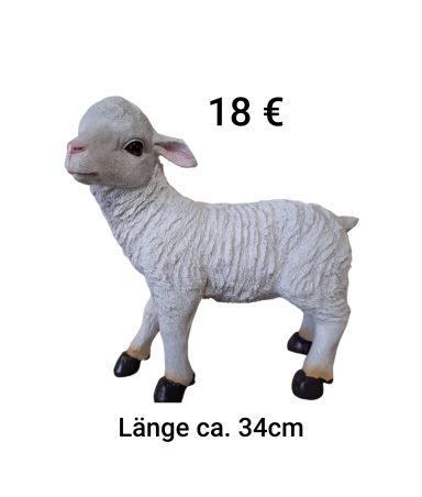 Lamm stehend Deko Lamm