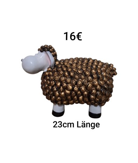 Deko Schaf Gold Deko Schaf