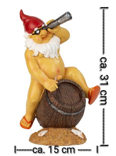 FKK Zwerg auf Faß nur 19,50€ Zwerg mit Faß